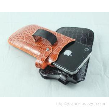 Dependable Performance Pouch of iPhone4 Leather Cases With